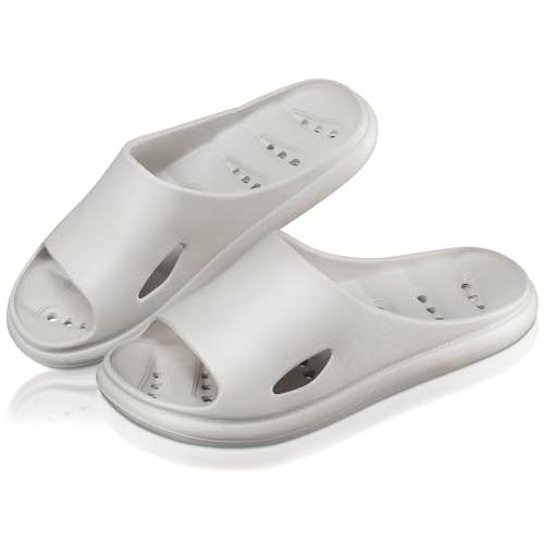 [IkucheL] サンダル 穴あきソール バススリッパ ベランダ スリッパ 水切れ 男女兼用 ユニ...