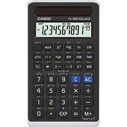 CASIO(カシオ) 関数電卓 fx-260 SOLAR II(ブラック)