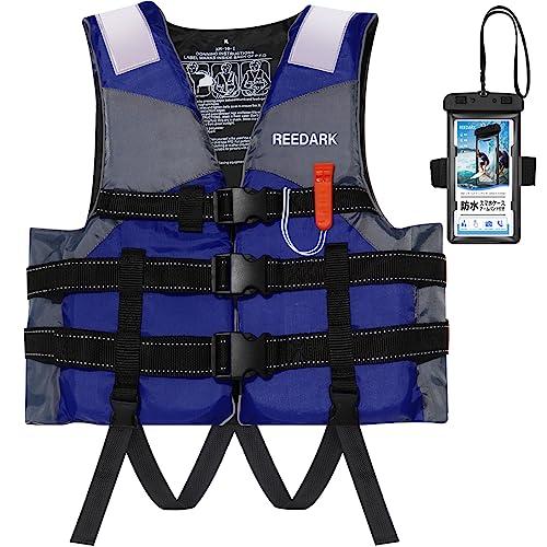 Reedark ライフジャケット 新型 釣り 大人用 子供用 フィッシングベスト 呼び子付き 救命胴...
