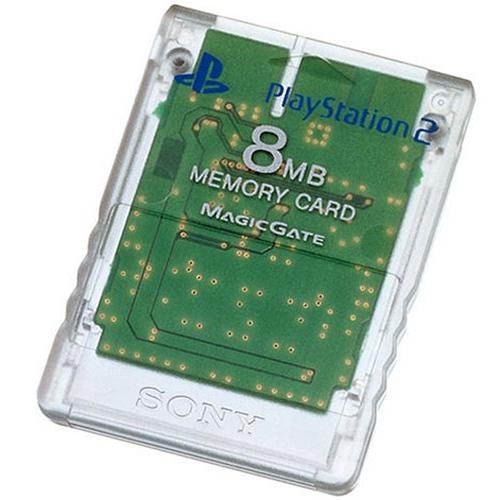 Playstation 2 専用メモリーカード(8MB)クリスタル