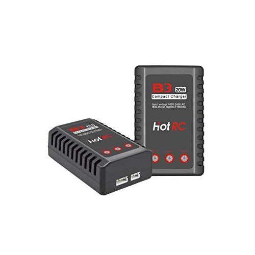 HotRC リポバッテリー 充電器 リポ 充電器 2S - 3S 7.4V 11.1v B3 (20...