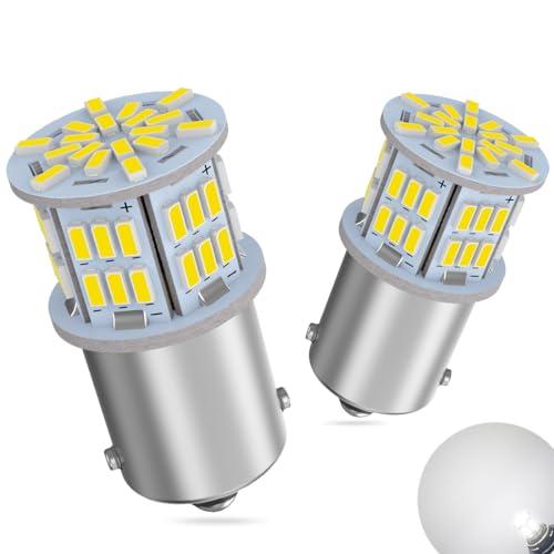 24V車専用S25 LEDシングル ホワイト 爆光 G18 BA15s P21W 54連 3014S...