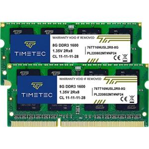 Timetec タイムテック Hynix IC ノートPC用メモリ DDR3L 1600Mhz 8GB x 2枚 (16GB) PC3-1280｜r-street