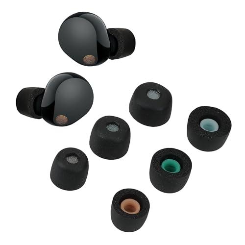 kwmobile 6x イヤーチップ Sony WF-1000XM5対応 イヤーピース - 用 パッ...