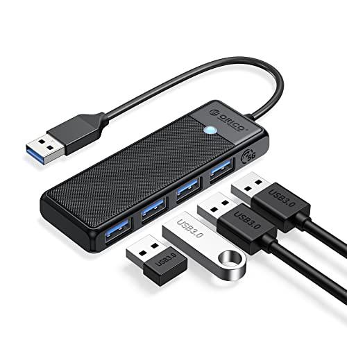 ORICO USB3.0 ハブ 4ポート バスパワー コンパクト 軽量 5Gbps高速転送 usb ...