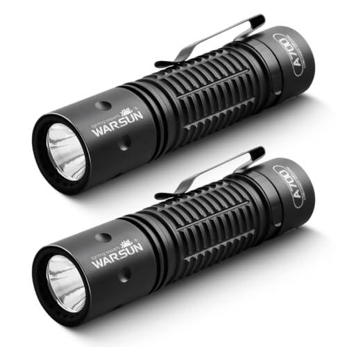 WARSUN A700タクティカルライト 小型 LED 懐中電灯 700ルーメン 充電式 作業用ライ...