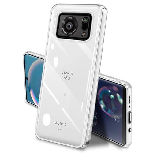 JOUMIN YAO For AQUOS R6 ケース クリア 全面保護 SH-51B SH-M22...