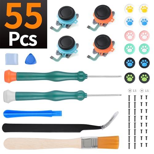 XinWeiDa初心者対応版Joy-Con 2 修理キット ジョイコン 2 修理 簡単に Switc...