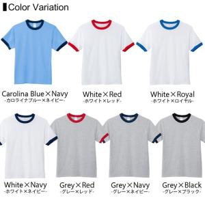 リンガー Tシャツ 無地 メンズ gildan...の詳細画像1