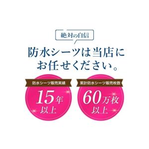 防水シーツ ソフト抗菌 セミダブル (2枚組)...の詳細画像1