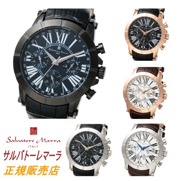 サルバトーレマーラ 腕時計 SM25101 シリーズ Salvatore Marra 42×42mm...