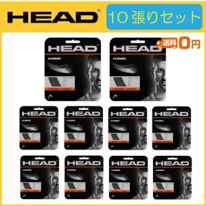 HEAD ヘッド HAWK  ホーク 281103 10張りセット  硬式テニス用ガット｜r-tennis