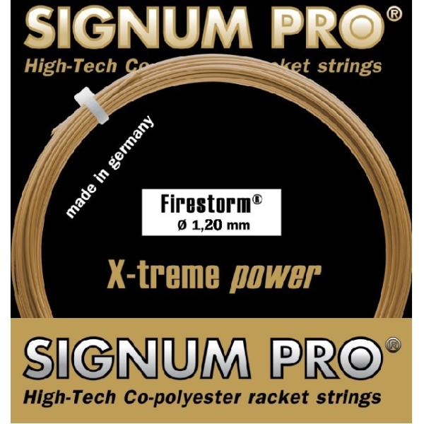 SIGNUM PRO シグナムプロ Firestorm ファイヤーストーム  硬式テニス用ガット