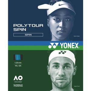 YONEX ヨネックス POLYTOUR SPIN ポリツアースピン PTGS  硬式テニス用ガット｜r-tennis