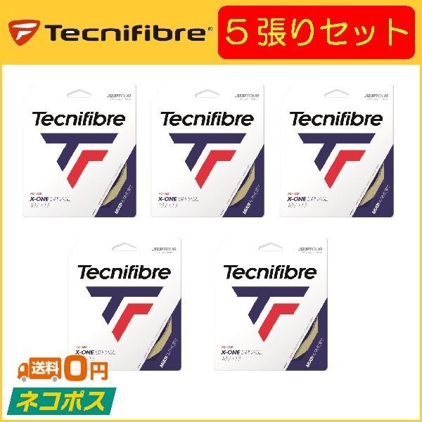 Tecnifibre X-ONE BIPHASE エックスワンバイフェイズ TFSG200 5張りセ...