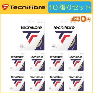 Tecnifibre テクニファイバー NRG2 エヌアールジースクエア TFSG204 10張りセット  硬式テニス用ガット｜r-tennis