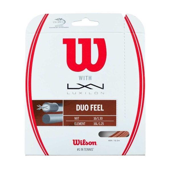 Wilson DUO FEEL デュオフィール WRZ949730 硬式テニス用ガット ウィルソン 