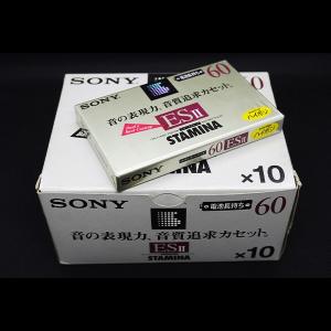 【新品/未開封品】ソニー SONY C-60ES2A ハイポジションカセットテープ 60分 10本セット｜r2-house