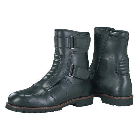 ナンカイ（NANKAI) オイルドレザーミドルブーツ 牛革・BK・25.5cm NTB-23