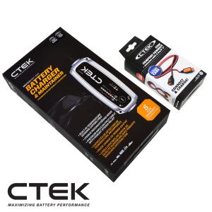 CTEK   MXS 5.0  シーテック バッテリー チャージャー  最新 新世代モデル　延長ケーブルセット  日本語説明書付｜R70オートパーツ