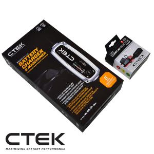 CTEK MXS 5.0 シーテック バッテリー チャージャー インジケーター付 M8アイレット セット 最新 新世代モデル 日本語説明書付｜R70オートパーツ