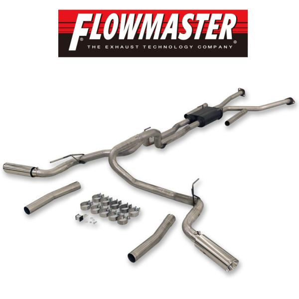 Flowmaster 2022- トヨタ タンドラ 3.4L V6 XK70 キャットバック エキゾ...