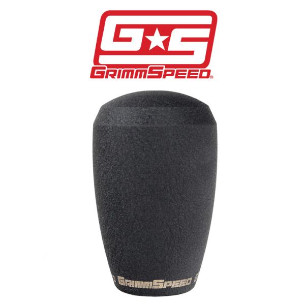 GRIMMSPEED シフトノブ スバル インプレッサ WRX STI 6MT ブラック シルキー&amp;...