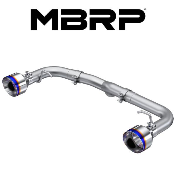 MBRP 2021- トヨタ GR86 ZN8 アクスルバック エキゾースト バーンTip 正規品