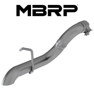 MBRP 2018-2024 ジープ ラングラー JL 2ドア 4ドア アンリミテッド 2.0L 3.6L アクスルバック エキゾースト ターンダウン 正規輸入品｜r70-autoparts