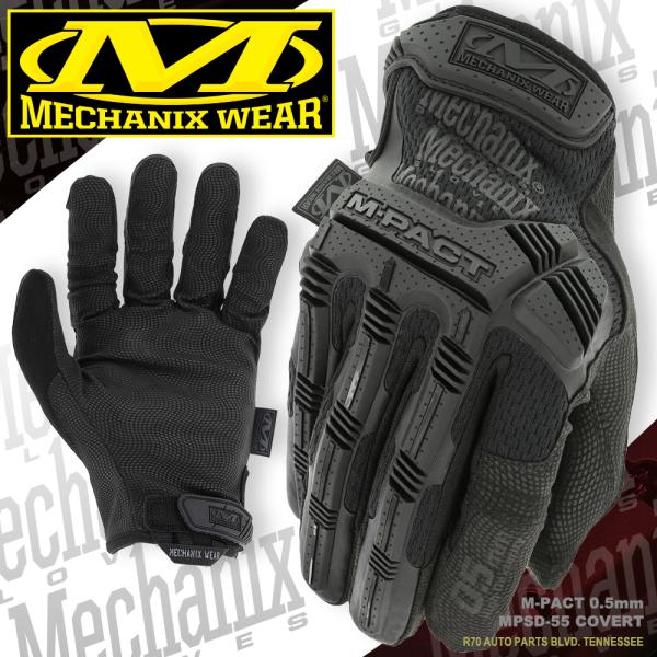 Mechanix Wear メカニクスウェア 正規品 M-PACT 0.5mm COVERT グロー...