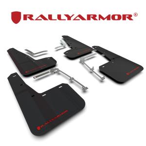 Rally Armor 2020- トヨタ GRヤリス GXPA16 MXPA12 マッドフラップ ブラック/レッド 正規輸入品