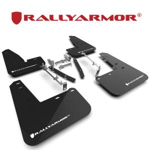 Rally Armor 2022- トヨタ GRカローラ GZEA14H マッドフラップ ブラック/ホワイト 正規輸入品