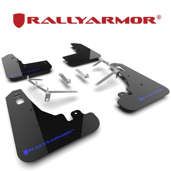 Rally Armor 2021- トヨタ GR86 ZN8 マッドフラップ ブラック/ブルー 正規...