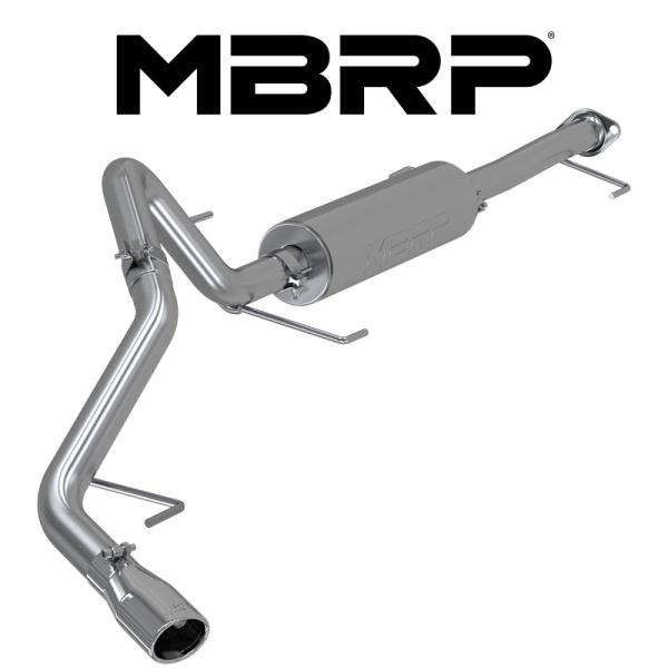 MBRP 2007-2014 トヨタ FJクルーザー 4.0L V6 CAT-BACK エキゾースト...