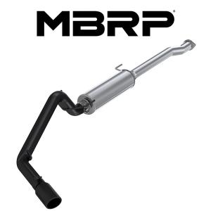 MBRP 2016-2023 トヨタ タコマ 3.5L V6 CAT-BACK エキゾースト ブラックTip 正規品｜r70-autoparts