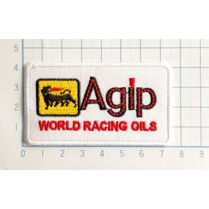 Agip ロゴ マーク ワッペン四角型 【のりも...の商品画像