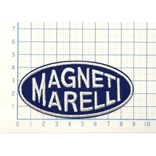 MAGNETI MARELLI ロゴ マーク 楕円型 【のりもの ロゴ マーク ワッペン 刺繍 アイ...