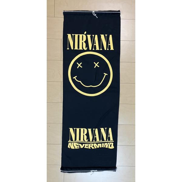 （発送はゆうパックのみ）Nirvana ニルヴァーナ【タペストリー】