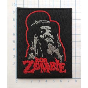 ホワイトスネイク ロゴ マーク 縁取り型【ロック ワッペン 刺繍