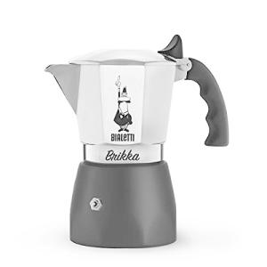 ビアレッティ エスプレッソメーカー 直火式 ブリッカ 2カップ用 コーヒー マキネッタ 特殊バルブ クレマができる 0007312