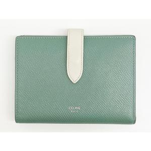 CELINE セリーヌ 財布 二つ折り財布 ミディアム ストラップ CELINE セリーヌ 財布 二つ折り財布 ミディアム ストラップ