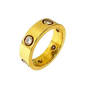 Cartier カルティエ リング MINI LOVE RING PAVE/ミニラブリング