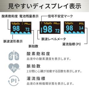安心のメーカー直営店 パルスオキシメーター3点...の詳細画像5