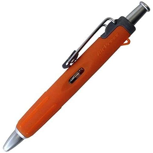 トンボ鉛筆 加圧式油性ボールペン エアプレス 0.7mm オレンジ BC-AP54