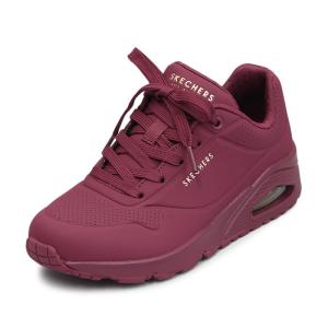 【継続品】スケッチャーズ SKECHERS 73690 PLUM プラム スニーカー 3.8cmヒール（63690）｜rabostar