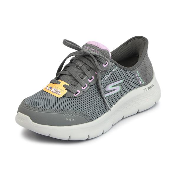 【継続品】スケッチャーズ SKECHERS 124846W CCLV チャコール スニーカー スリッ...
