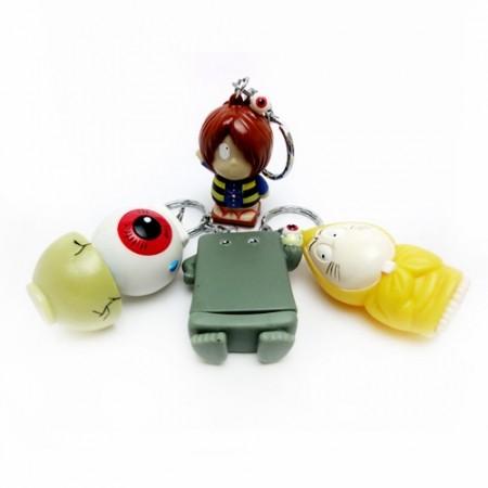 ゲゲゲの鬼太郎,目玉おやじ他キーホルダー 全4体セット