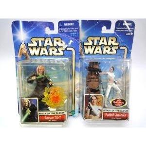 スターウォーズ サシー・ティン パドメ・アミダラ　エピソード2/クローンの攻撃 フィギュア2体