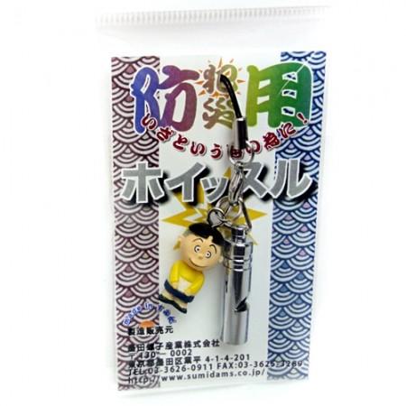 防災・防犯用笛 日本製ホイッスル☆サザエさん家のタラちゃん ストラップ