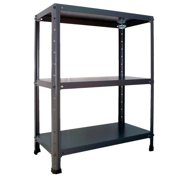 スチールラック 幅60cm   RFL-633-sg 50kg/段 H750xW600xD300 3...